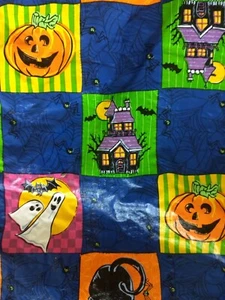 Mantel Halloween Vinilo Suave Grande 5' x 8' Calabaza Fantasma Casa Embrujada 🎃👻 - Imagen 1 de 8