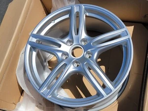 NEW 20" Porsche Panamera turbo silver OEM factory 971 front wheel GTS - Picture 1 of 6