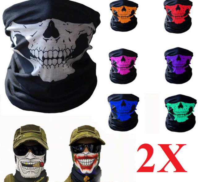 Adult Balaclava LOGAN GHOST FACE MASK SKI HOOD+ACTIVISION CALL OF DUTY DOG  TAGS