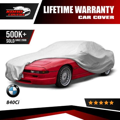 Capa de carro BMW 840Ci 5 camadas impermeável 1994 1995 1996 1997 - Imagem 1 de 4