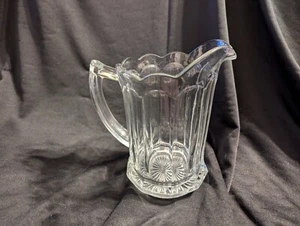 Imperial Pressed Glass Colonial, #700, Scalloped Rim Pitcher, EAPG - PRE-OWNED - Picture 1 of 11