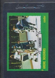 1973/74 Topps #019 Andre Boudrias Canucks NM/MT *550 - Picture 1 of 1