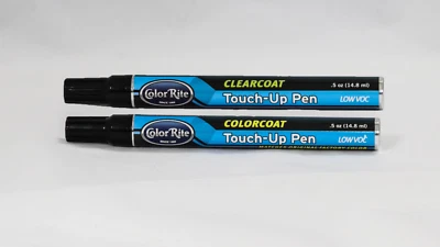 ColorRite 修饰漆笔套件适用于本田 NH146M 精确银色 #2966 — 第 1/2 张图片