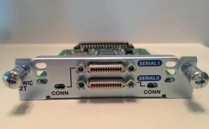Scheda di interfaccia seriale WAN asincrona CISCO HWIC-2T 2 porte HWIC 2T - Foto 1 di 3