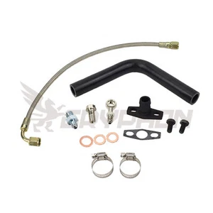Kit de línea de retorno de alimentación de aceite turbo para Toyota Starlet 4E-FTE Garrett GT25R GT28R - Imagen 1 de 3