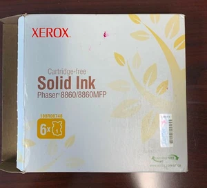 Xerox 108R00748 Yellow Genuine Xerox Solid Ink - 1 Ink block - Picture 1 of 2