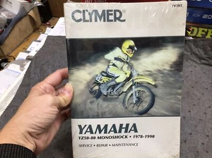 Clymer NEW M393 Yamaha Service Performance Manual YZ50-80 Monoshock 1978-1990 - Picture 1 of 4