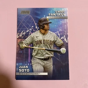 2023 Stadium Club JUAN SOTO  Chief Fantasy Professionals - SD PADRES -NY YANKEES - Picture 1 of 6