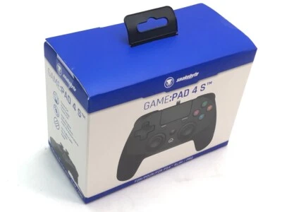 Snakebyte PS4 Game:Pad 4 S Wireless Controller Black SB912382 (NJL021283) - Image 1 of 4