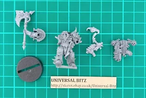 Hacha de poder elegida Dark Vengeance Chaos Space Marines Warhammer 40K RARA FUERA DE SERVICIO G3 A - Imagen 1 de 1