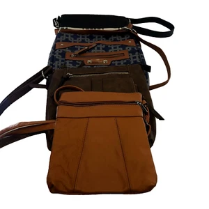 4 kleine dünne Umhängetaschen einunddreißig kariert + Rosetti marine + 2 Markenlos - Bild 1 von 15