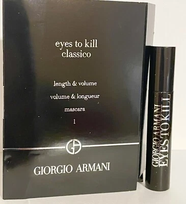 Máscara de pestañas clásica de viaje Giorgio Armani Eyes to Kill talla 2 ml Foto 1 de 2