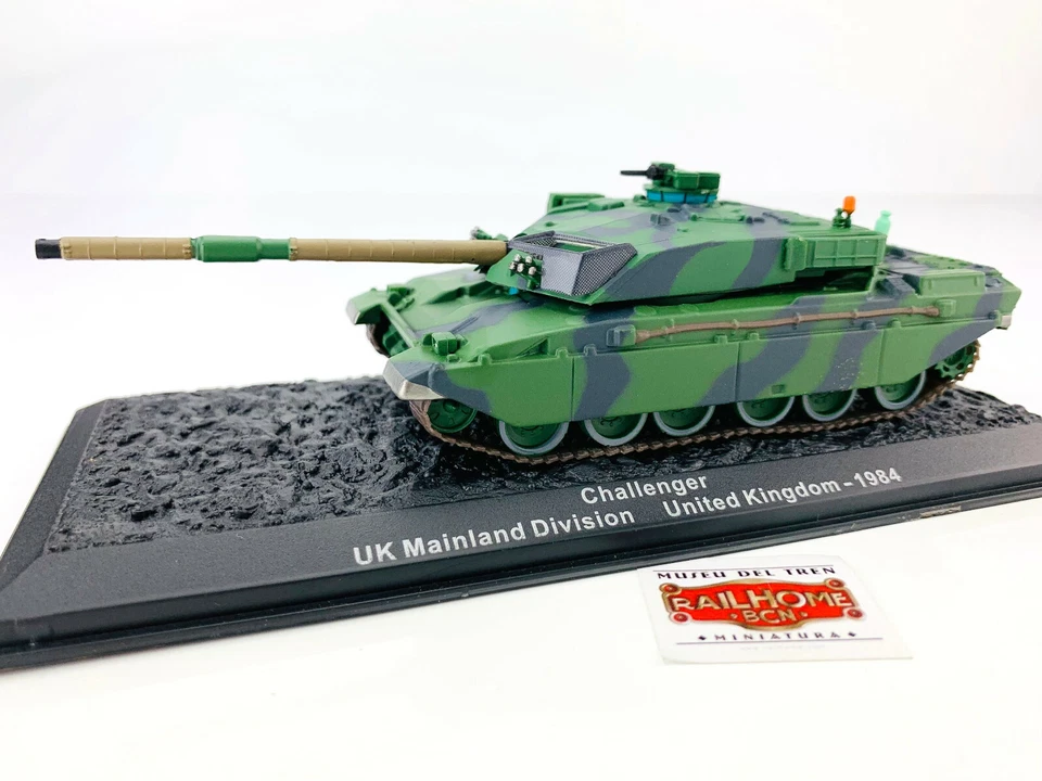 Cars Of Combat Altaya 1:72 - Challenger - UK 1984 - Image 1 of 1