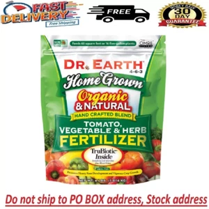 Dr Earth Organic Home Grown Tomato Vegetable Plant Food and Fertilizer 4 lbs. - Picture 1 of 4