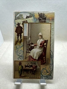 Arbuckle Coffee Trade card Massachusetts, United States. No. 7.,1892 - Picture 1 of 2