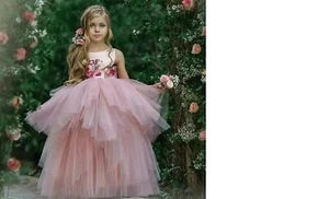 NEU MIT ETIKETT DOLLCAKE COUTURE rosa STEALING KISSES Kleid besondere Anlässe KLEID Gr. 7 - Bild 1 von 3