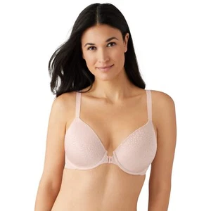 Wacoal Women's Back Appeal Front Close Racerback T-Shirt Bra, Rose Dust, 36C - Picture 1 of 1