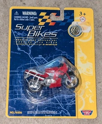 MOTOR MAX SUPER BIKES KAWASAKI NINJA Diecast & Plastic 1:24 Scale No 76206 NEW - Image 1 of 4