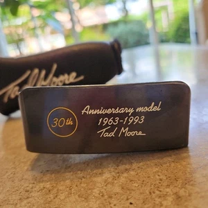 Tad Moore 30th Anniversary Limited Edition Putter Peach Grip with Cover Used - Picture 1 of 12