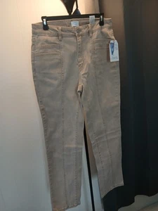 Time & Tru Utility Jean Pants - Picture 1 of 9