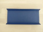Spezia Germany  Federschale Stifteschale , Leder blau  neu