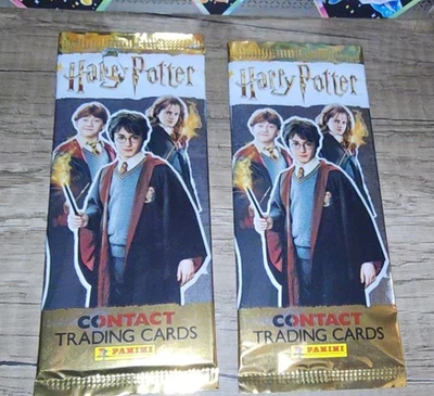 10x Panini Harry Potter Trading Card Lot 5 Foils Voldermont DumbleDore Harry Ron - Image 1 of 4