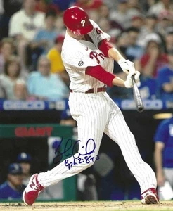 Signed 8x10 KYLE GIBSON Philadelphia Phillies Autographed photo - COA  - Picture 1 of 1