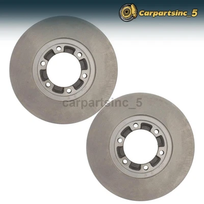 2 rotores de freio dianteiro para Dodge D50 2.0L 1979-1982, para Dodge D50 2.6L 1979-1982 - Imagem 1 de 4