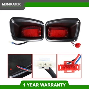 LED Taillights FOR 1996-2014 EZGO TXT ST Golf Cart Full LED Rear Tail Light New - Picture 1 of 10