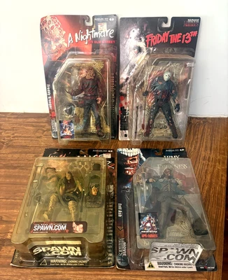 4 - Freddy Kruger JASON Evil Ash / McFarlane Toys Figure 1998 Movie Maniacs - Image 1 of 4
