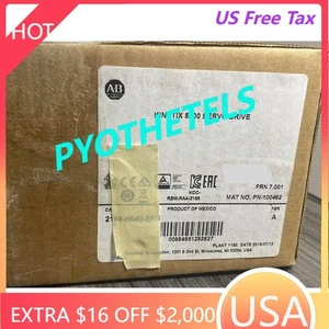 New Allen Bradley 2198-H040-ERS Kinetix5500 Servo Drive 190-528V RMS US Free Tax - Picture 1 of 24