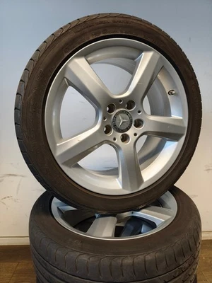 4 Sommerräder 225/45 245/40R17 Mercedes SLK Klasse W172 17" Alufelgen - Bild 1 von 4