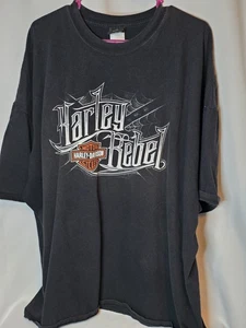 Down Home Harley-Davidson Of Burlington NC Harley Rebel T-shirt Men's Size 5X - Picture 1 of 7