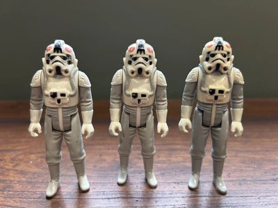 Figura de colección 1980 Star Wars At-At Driver X 3 Foto 1 de 4