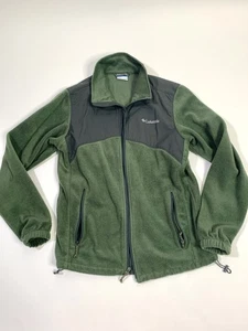 Columbia Men’s Medium Fleece Jacket Omni-Shield Water & Stain Resistant - Picture 1 of 14