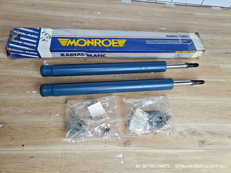 TOYOTA COROLLA KE20 TE20 TE25 TE27 MONROE FRONT PERFORMANCE SHOCKS ABSORBER - Image 1 of 4
