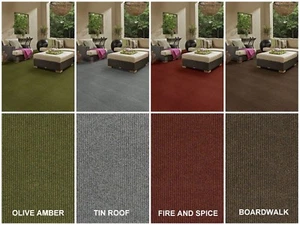 Koeckritz Summerstock 6x8 Ribbed Indoor Outdoor Rug – 6 Colors, Bound/Unbound - Picture 1 of 40