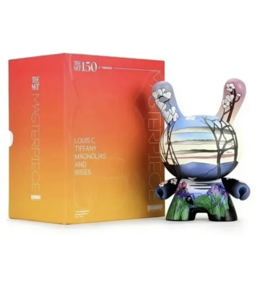 KIDROBOT The MET Museum – Masterpiece Dunny (8-inch) – Louis C. Tiffany Magnolia