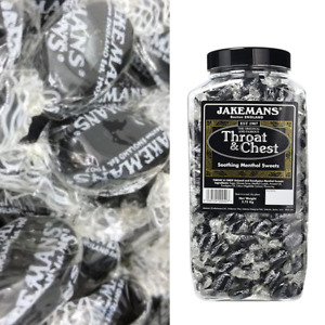  JAKEMANS THROAT AND CHEST ORIGINAL RETRO THROAT COUGH SWEETS PACK SIZES 