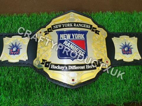 New York Rangers Championship Adult Size NHL Ice Hockey Fan Wrestling Belt Cover