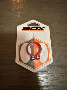Box Helix Bike Seatpost Clamp 34.9mm Ano Red - Picture 1 of 3