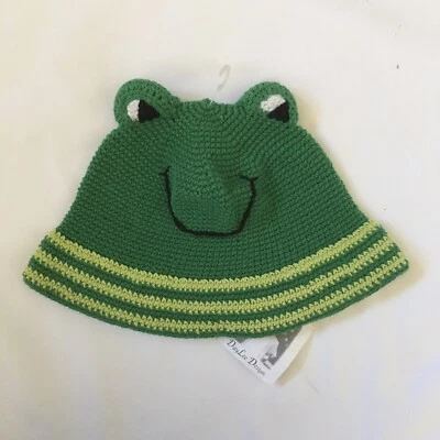 Chapéu boné sapo verde SAN DIEGO HAT CO. DayLee Designs NOVO menino menina 0-6 meses  - Imagem 1 de 3