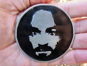 De Colección HELTER SKELTER Hebilla de Cinturón MENTIRA Álbum ARTE Familia Hippie RARO EN MUY BUENA CONDICIÓN+ - Imagen 1 de 5