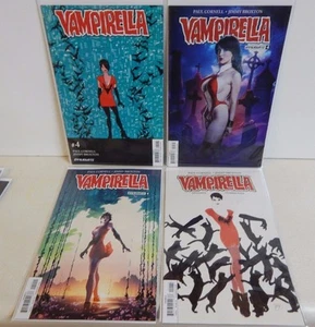 Dynamite Vampirella #4 Juego de 4 Cubiertas Variantes Cosplay Sin Leer 9.6+ - Imagen 1 de 6