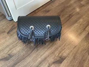 Harley Davidson Heritage Softail Springer Luggage Rack Bag Black 1999 2003 FLSTS - Picture 1 of 21