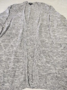 Cubierta de punto gris para mujer Torrid talla 3 usada - Imagen 1 de 11