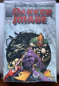 Image Comics - Darker Image #1 (1993) - Sealed Polybag with the Deathblow Card