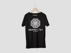 NAMAST'AY IN BED PRINT T-shirt Men | Women  - Picture 1 of 1