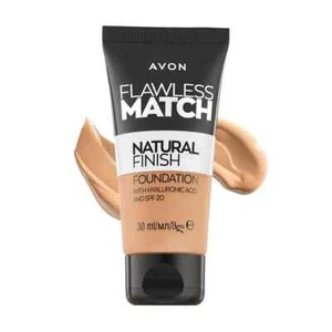 Avon Flawless Match Natural Finish Liquid Foundation SPF20 | 230N CREAMY NATURAL - Picture 1 of 12