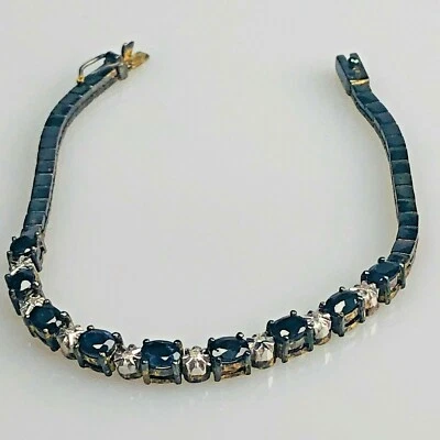 Rubies and Sterling Silver Bracelet - Image 1 of 4